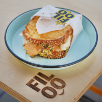 بریوش کره بادام زمینی و موز| Peanut Butter and Banana Toast