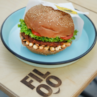 برگر بادام  زميني | Peanut Burger